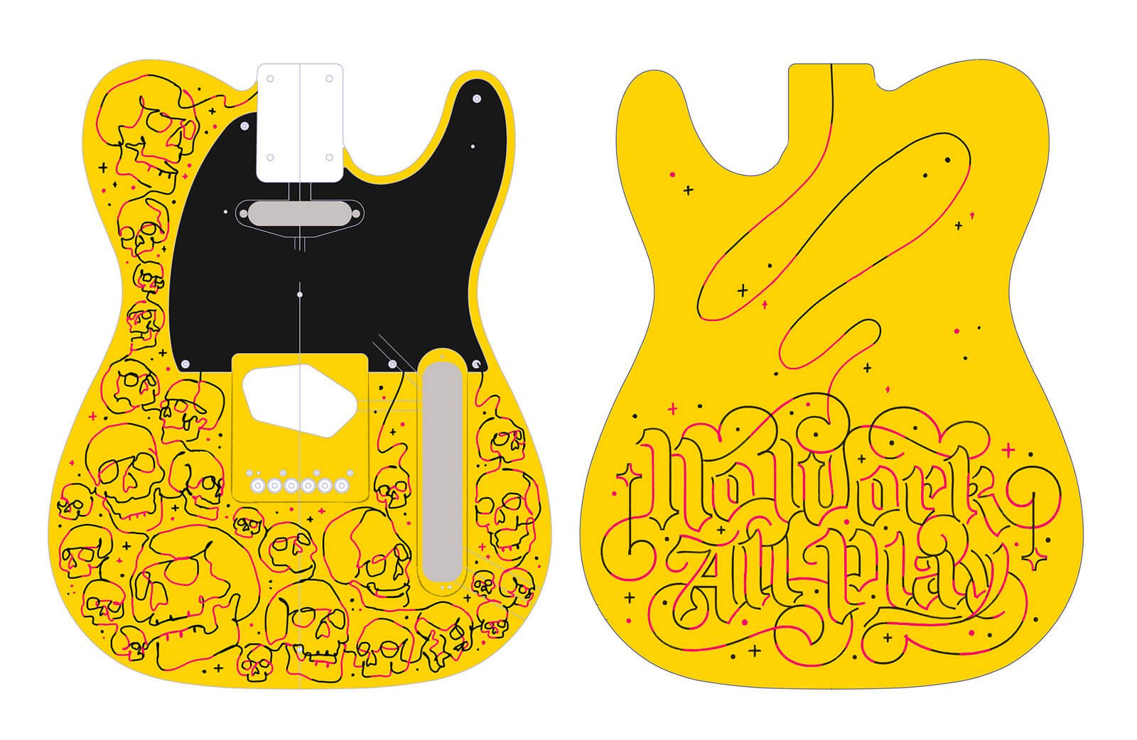 Une guitare électrique — Scott Biersack