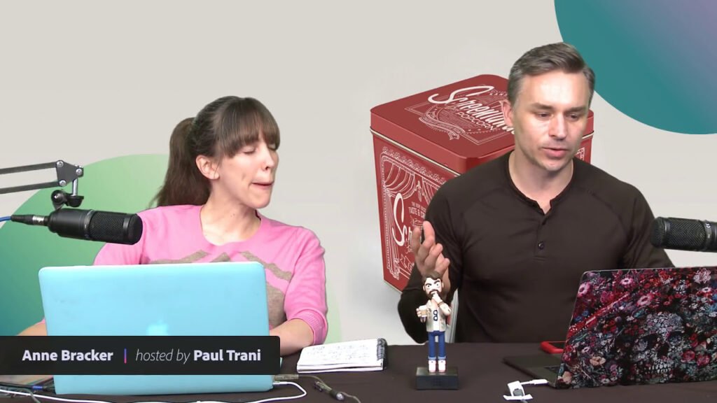 Anne Bracker en direct sur Adobe Live avec Paul Trani — Anne Bracker
