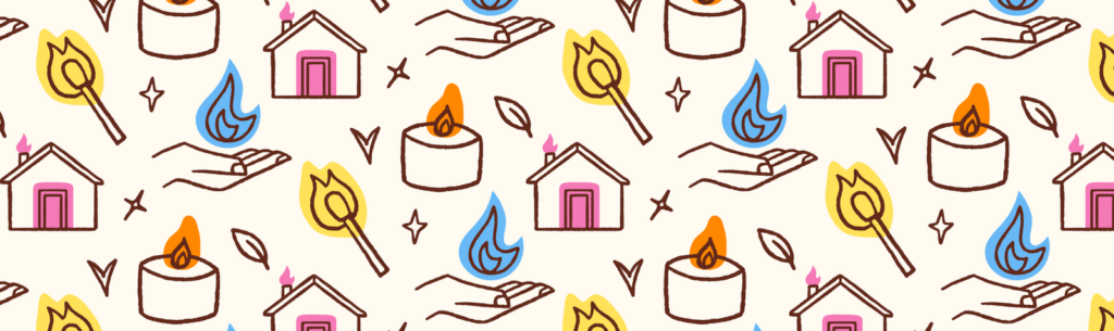 Clay House Candles – motif de marque — Abi Connick
