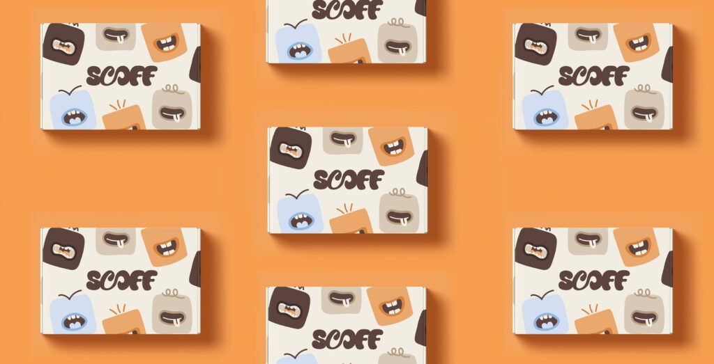 Scoff – boîtes à brownies — Abi Connick