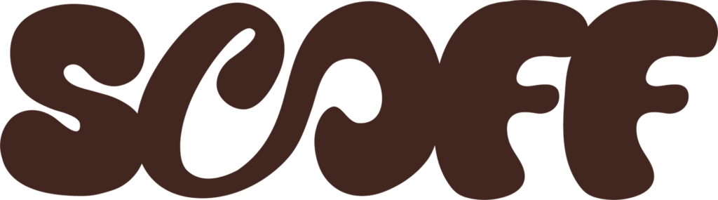 Scoff – logotype sur mesure — Abi Connick