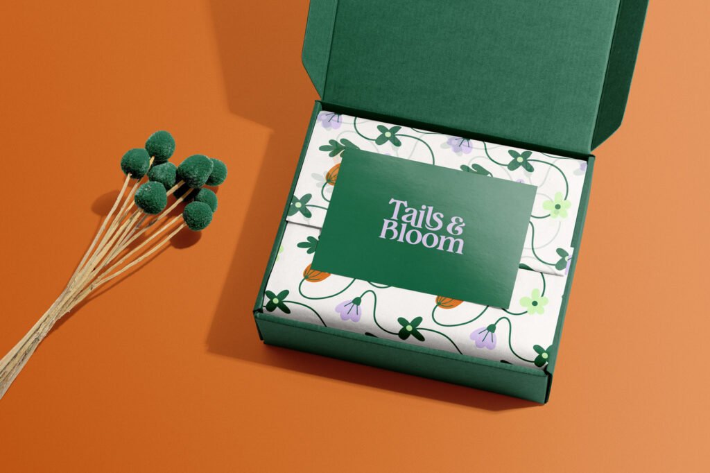 Tails & Bloom – coffret d'emballage — Abi Connick