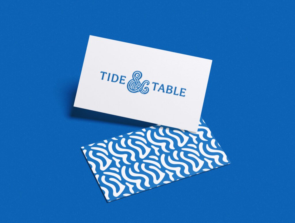 Tide & Table – cartes de visite — Abi Connick