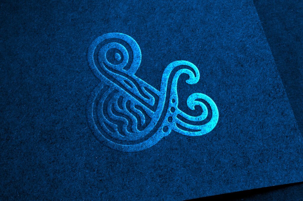 Tide & Table – détail de l'esperluette — Abi Connick