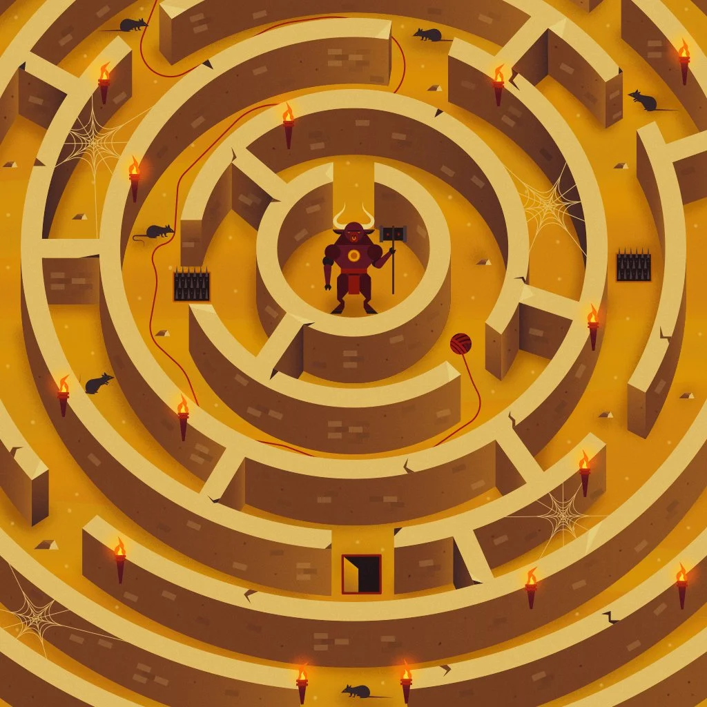 Two Dots – le labyrinthe du Minotaure — Aldo Crusher