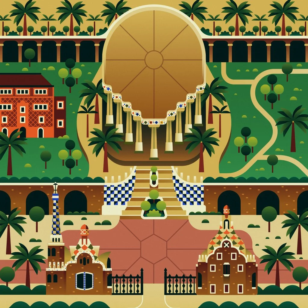Two Dots – Park Güell (Barcelone) — Aldo Crusher