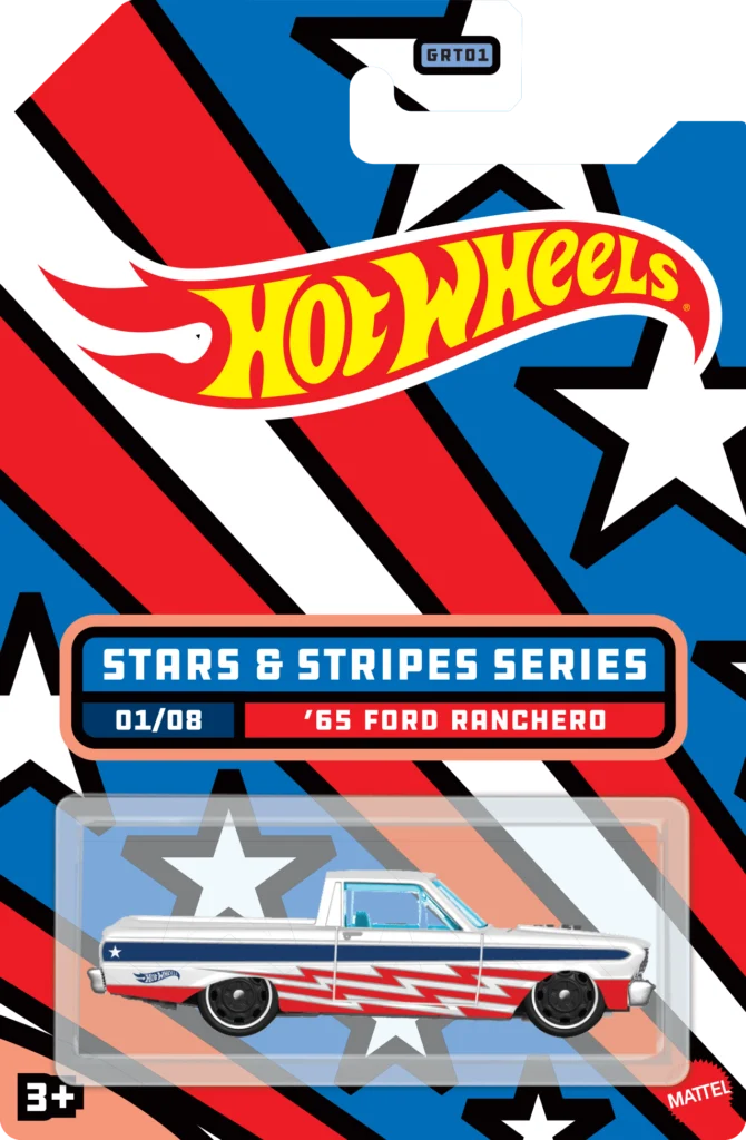 Carte Hot Wheels « Stars & Stripes » — Aaron Draplin