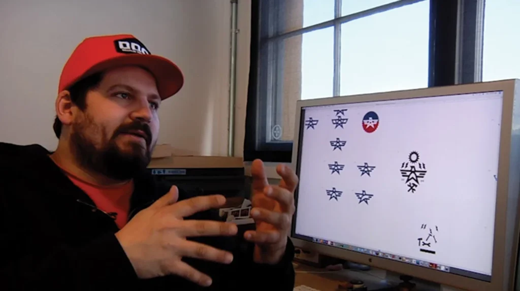 Coulisses de l’ARRA : premières pistes vectorielles — Aaron Draplin