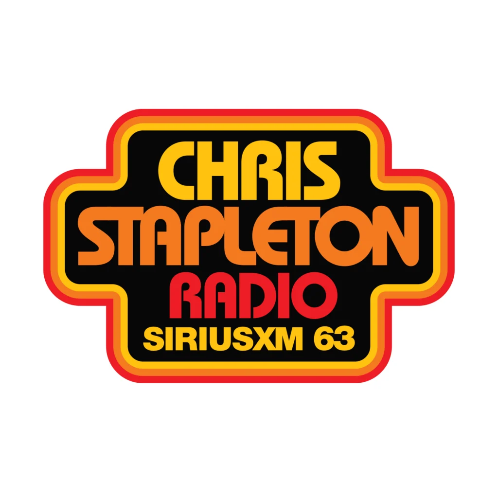 Logo Chris Stapleton × SiriusXM — Aaron Draplin