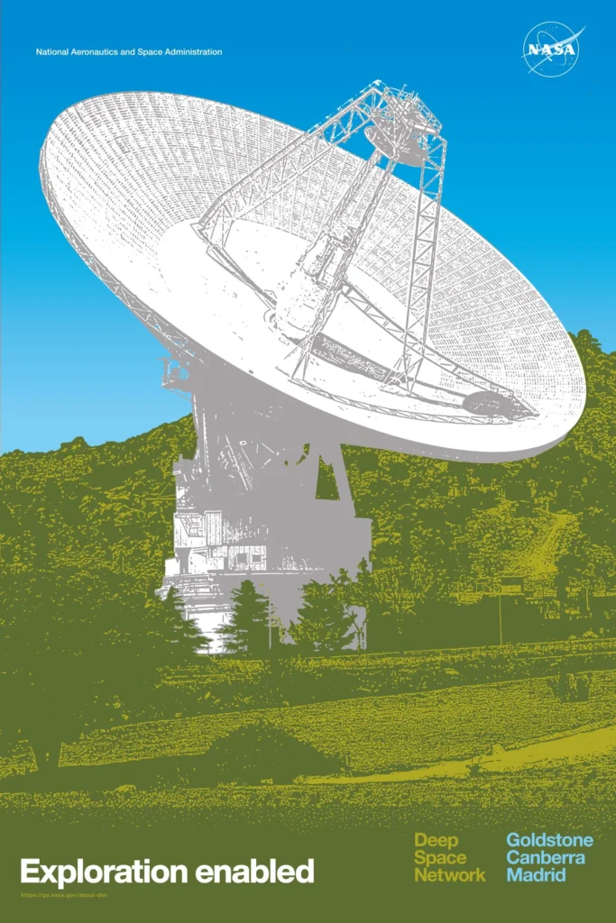 NASA « Deep Space Network » – Après-midi — Aaron Draplin