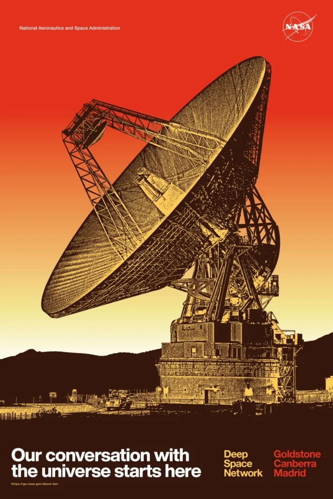 NASA « Deep Space Network » – Matin — Aaron Draplin