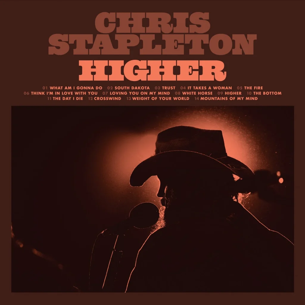 Pochette de l’album « Higher » de Chris Stapleton — Aaron Draplin