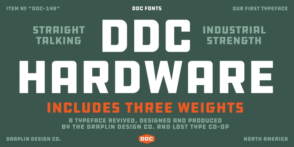 Police DDC Hardware — Aaron Draplin