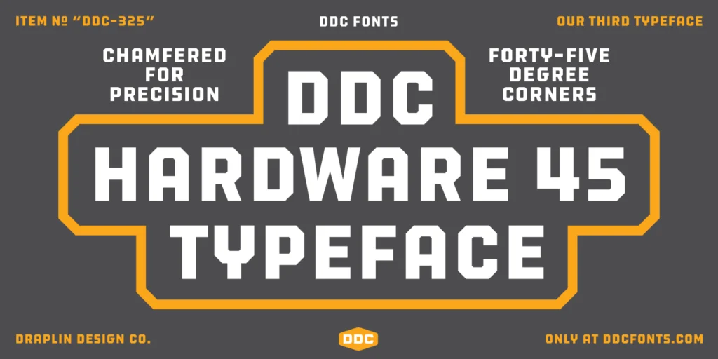 Police DDC Hardware 45 — Aaron Draplin