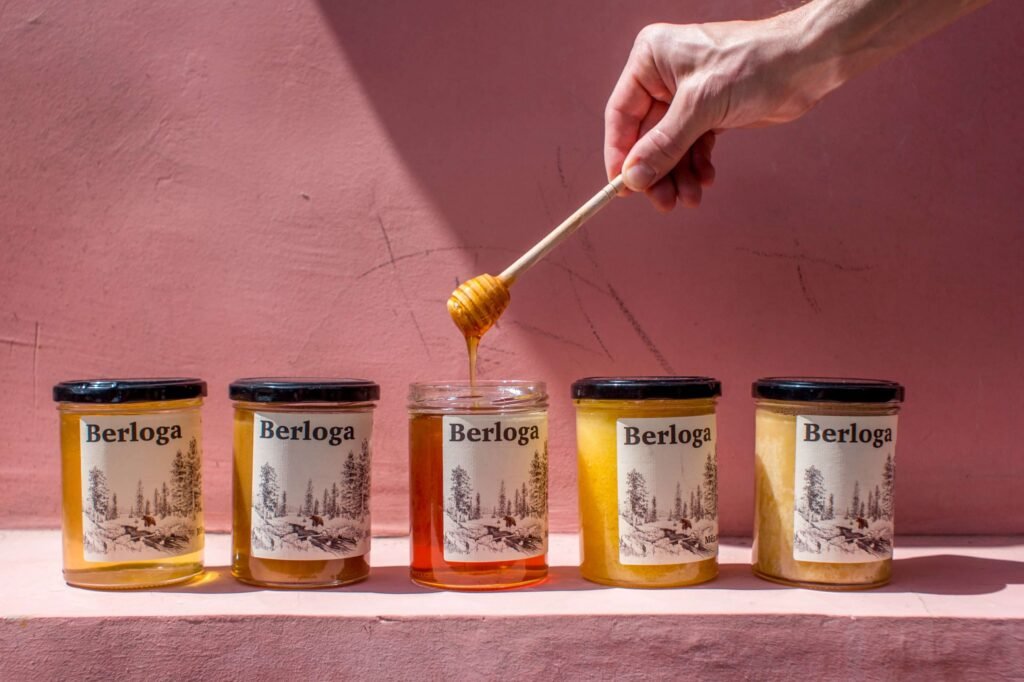 Berloga — la gamme de pots — Ann Fedoseeva
