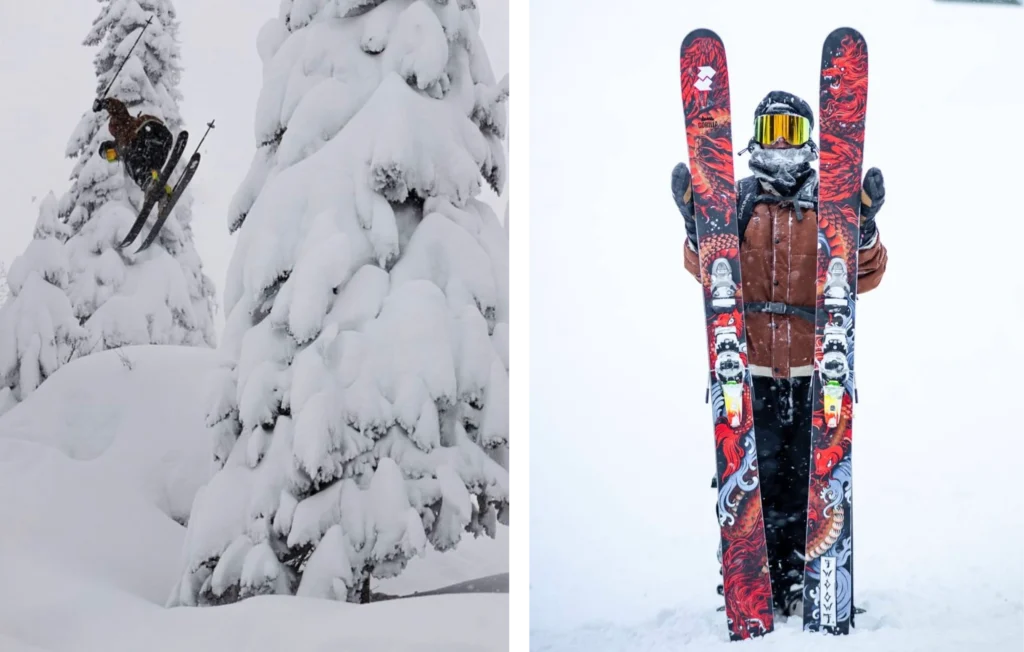 Koi to Dragon — le prototype sur la neige — Ann Fedoseeva