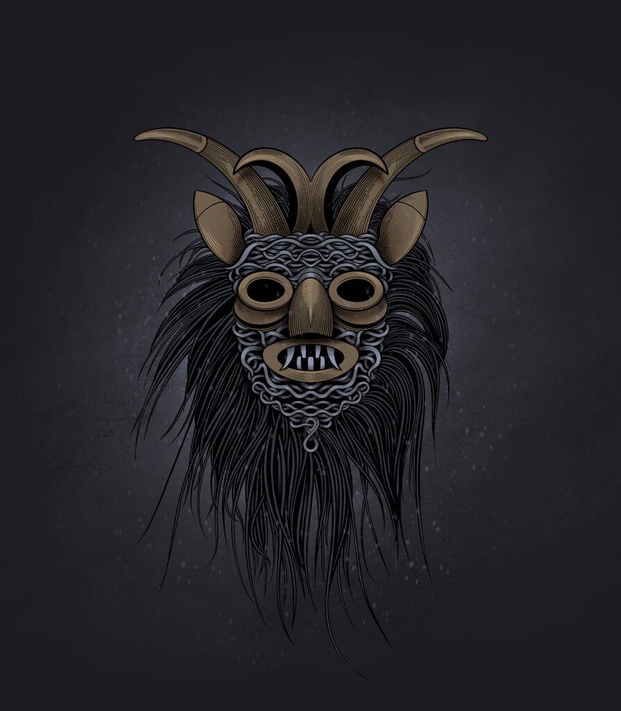 Masque cornu — Ann Fedoseeva