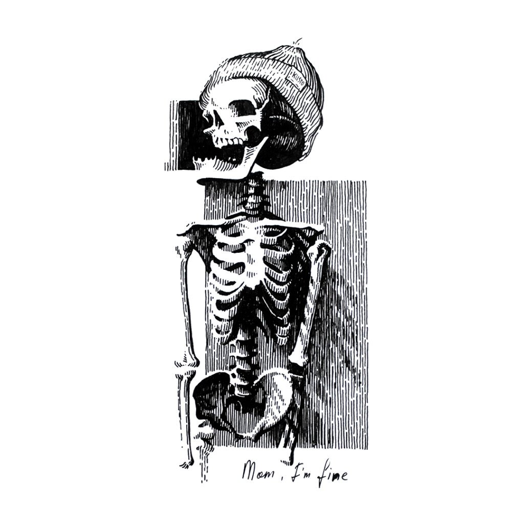 Mom, I’m fine — esquisse (étape de travail) — Ann Fedoseeva