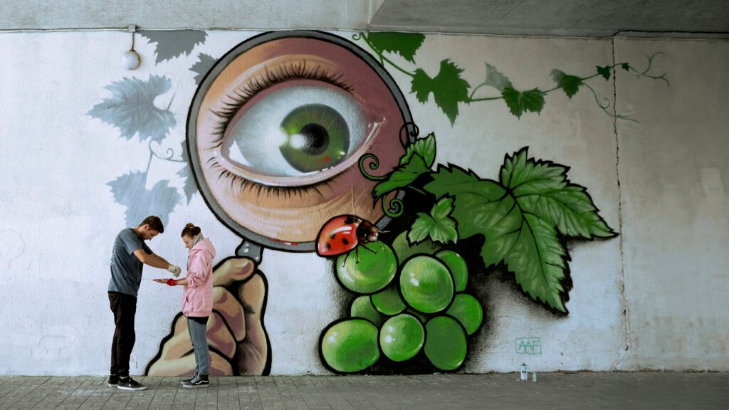 Novorossiysk — mur en réalité augmentée — Ann Fedoseeva