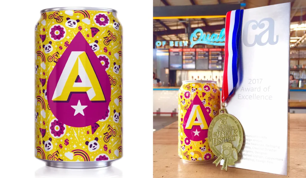 Austin Beerworks – canette saisonnière Super Awesome — Alana Louise