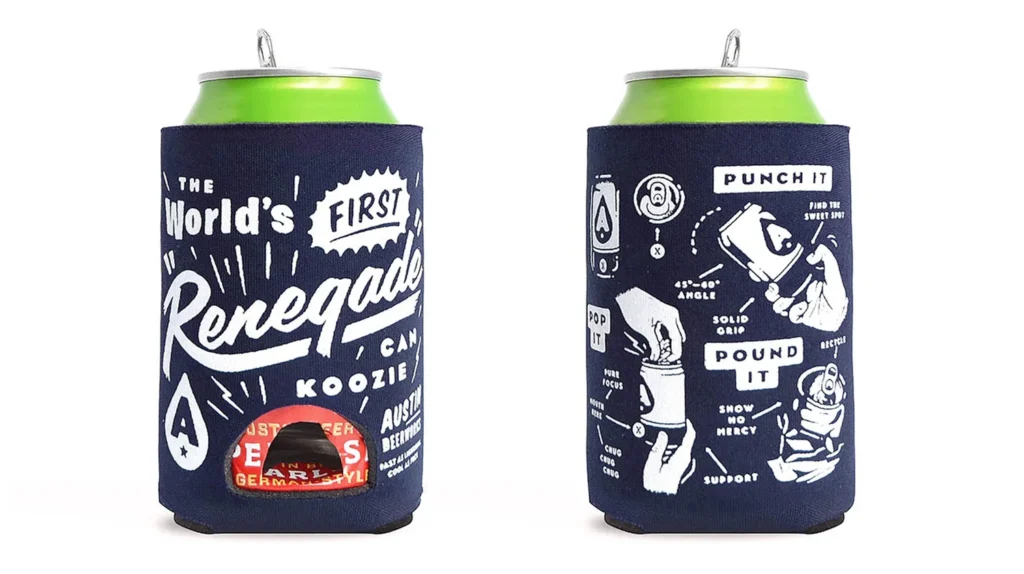 Austin Beerworks – koozie « Renegade » — Alana Louise