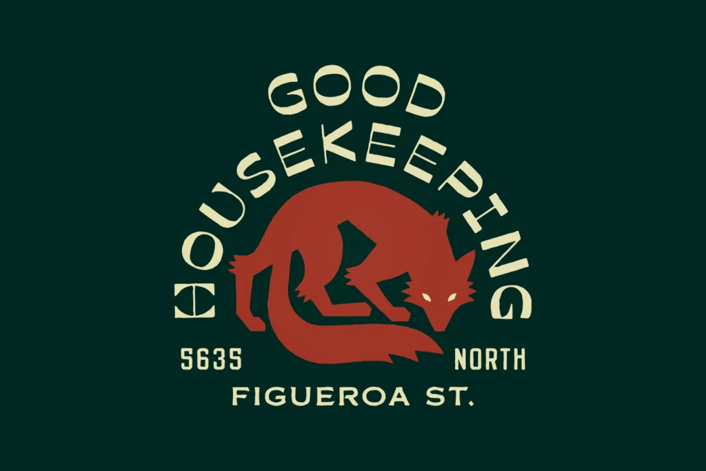 Good Housekeeping – identité de bar — Alana Louise