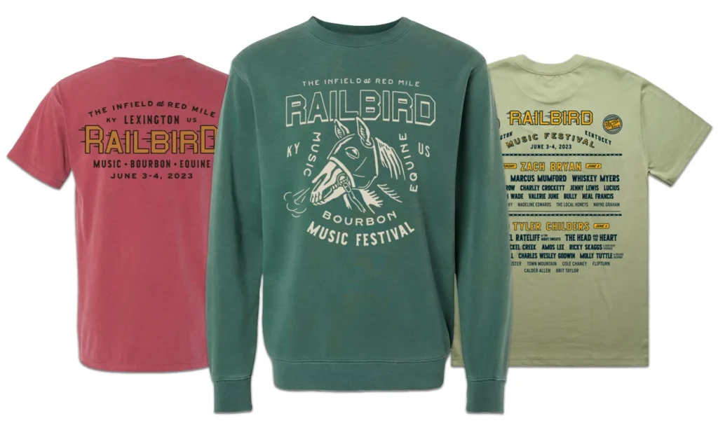 Railbird 2023 – merchandising — Alana Louise