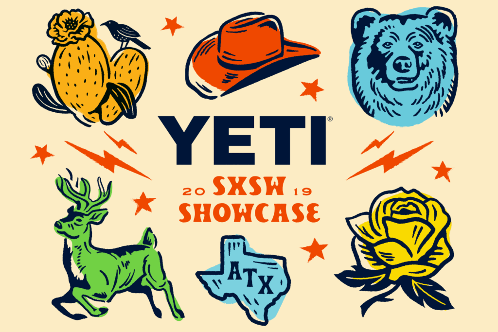 YETI – animation du showcase SXSW 2019 — Alana Louise