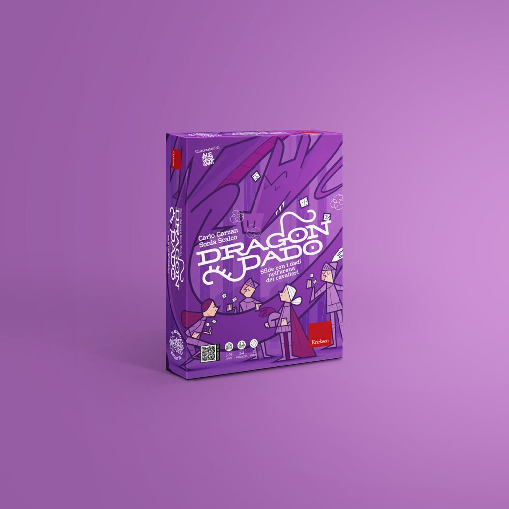 Dragondado board game box — Ale Giorgini