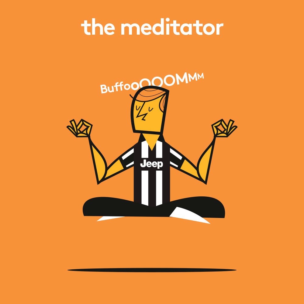 Jeep Champions League – "The Meditator" (Buffon) — Ale Giorgini