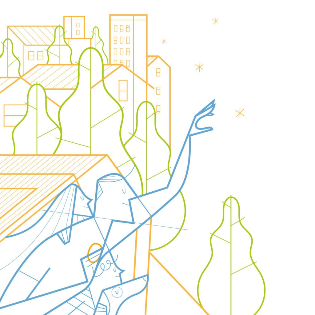 Nice Group HQ mural (artwork detail) — Ale Giorgini