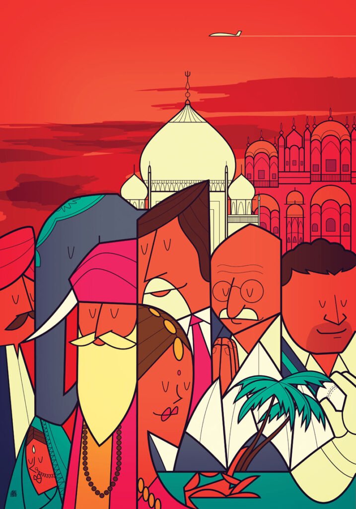 Open Skies cover illustration — Ale Giorgini