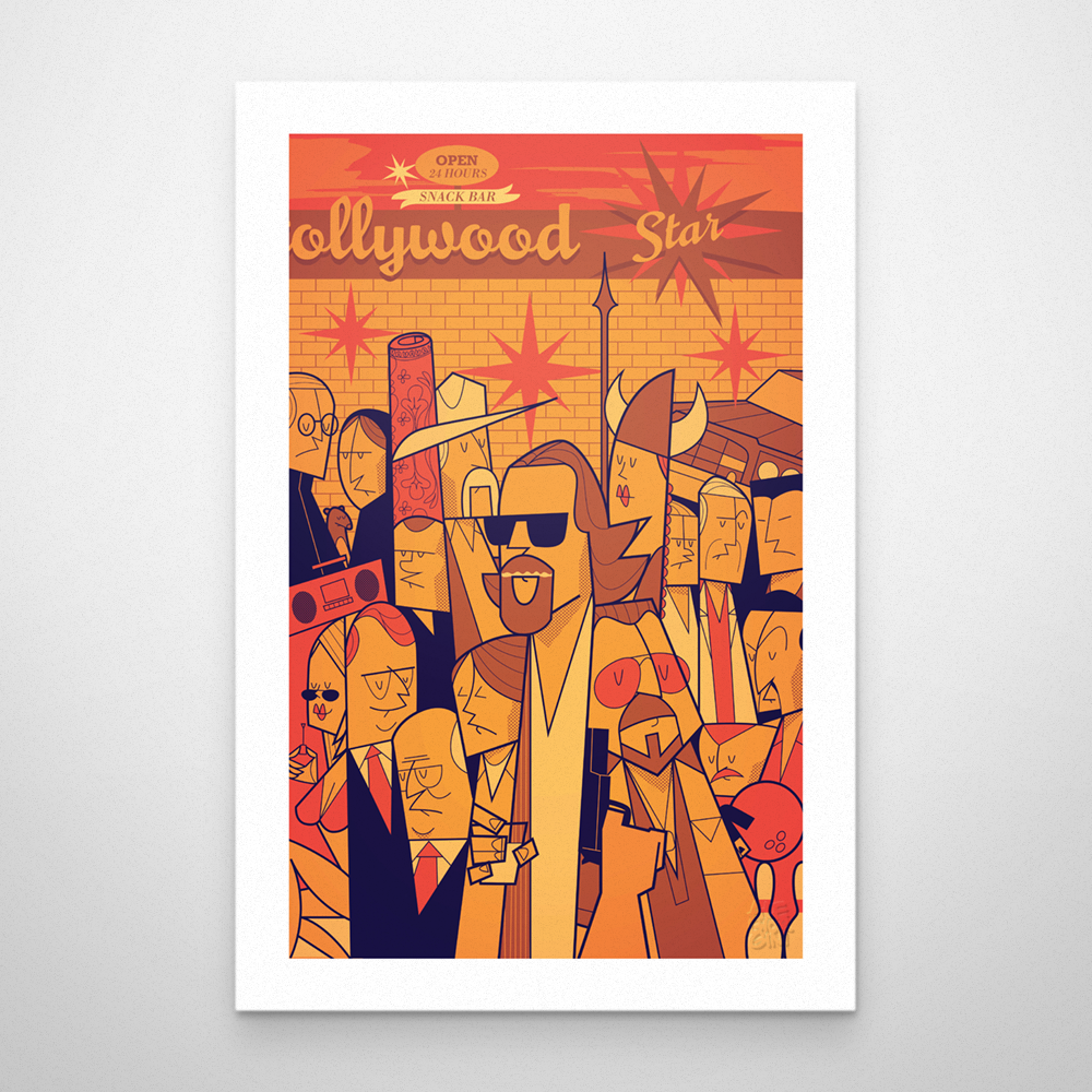 The Big Lebowski – alternative poster — Ale Giorgini