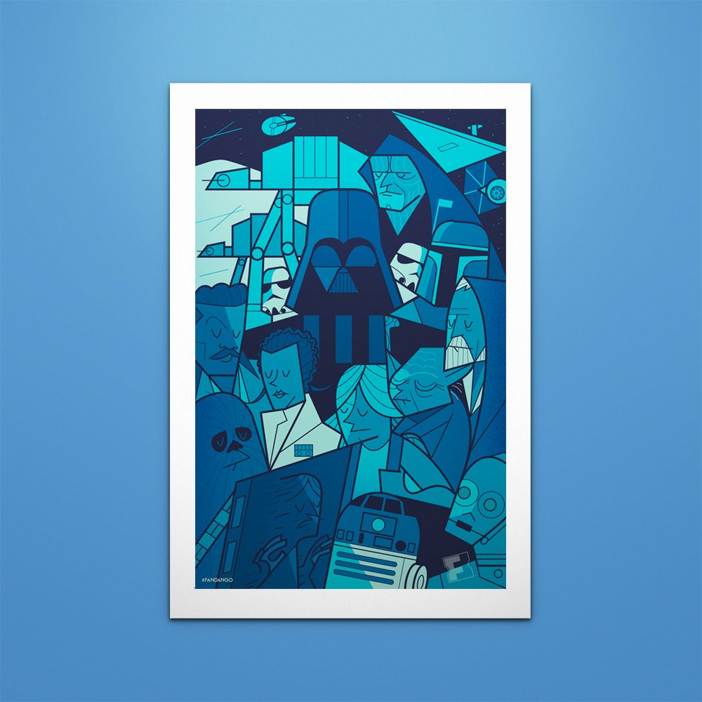 The Empire Strikes Back poster — Ale Giorgini