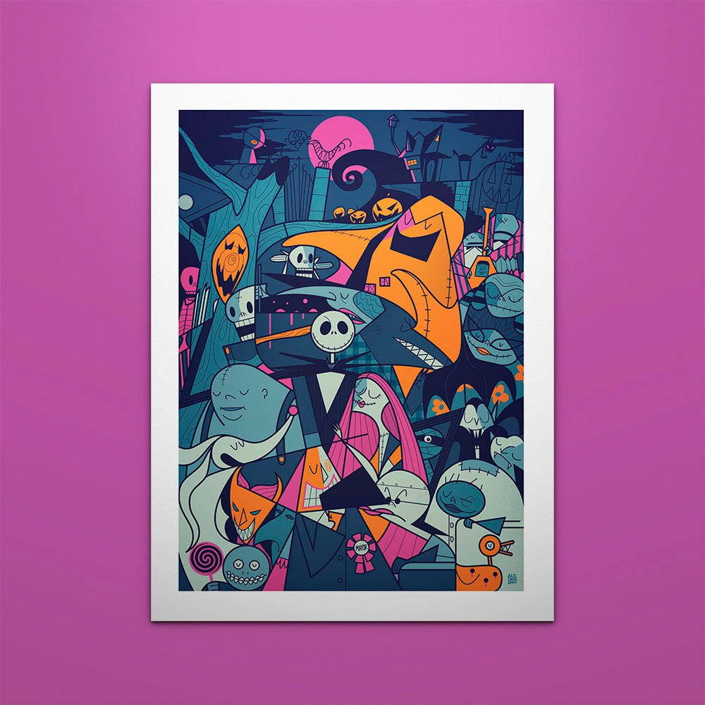 The Nightmare Before Christmas poster — Ale Giorgini