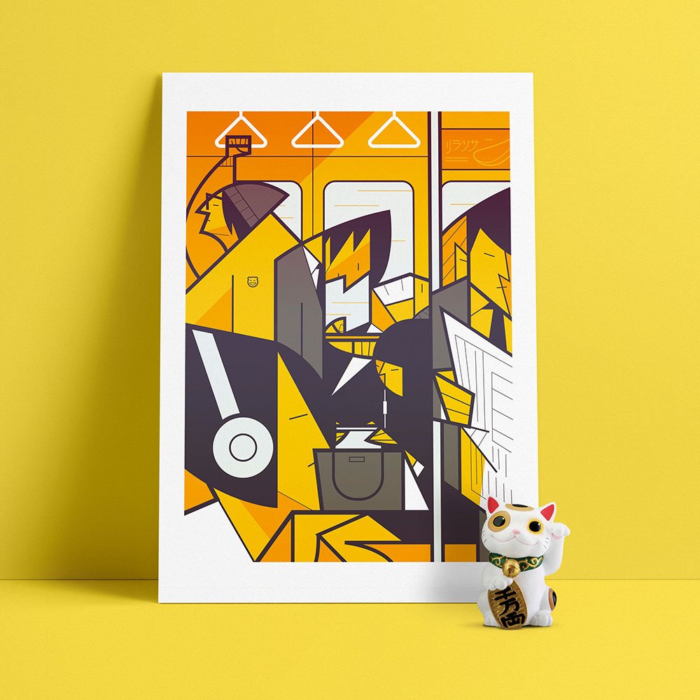 Tokyo Frames art print — Ale Giorgini
