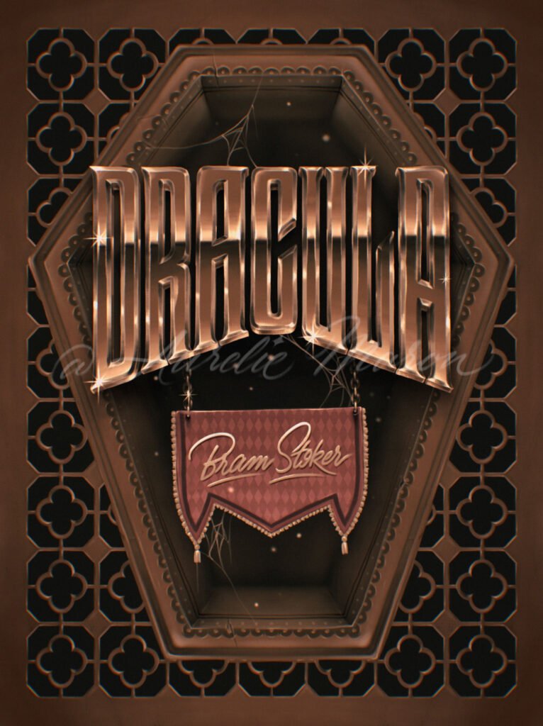 Dracula – couverture revisitée — Aurelie Maron
