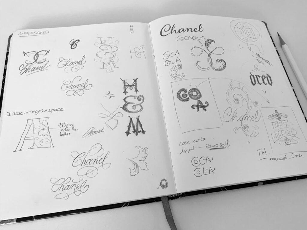 Lettering Style Challenge 2022 – croquis — Aurelie Maron