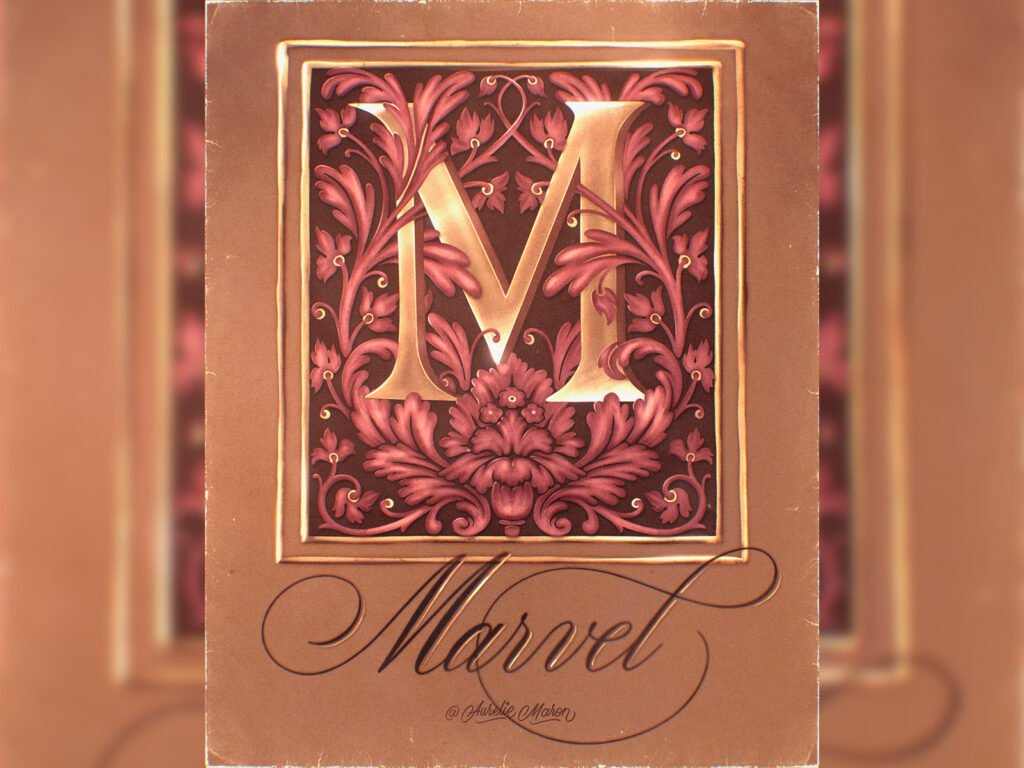 Marvel – Lettering Style Challenge 2022 — Aurelie Maron