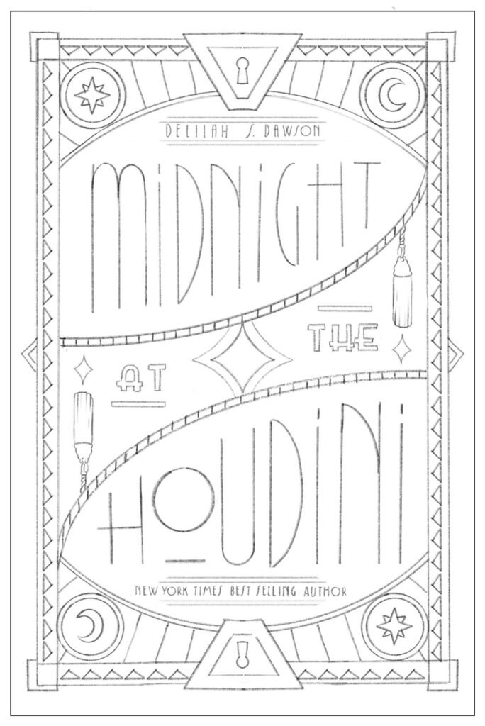 Midnight at the Houdini – concept 3 (croquis) — Aurelie Maron
