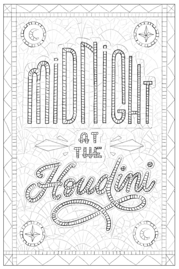 Midnight at the Houdini – concept 4 (croquis) — Aurelie Maron