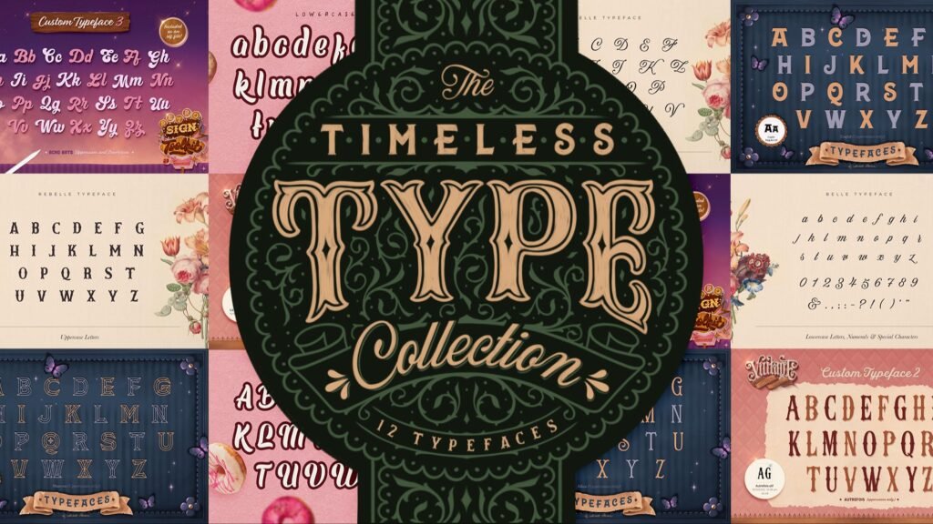 The Timeless Type Collection — Aurelie Maron