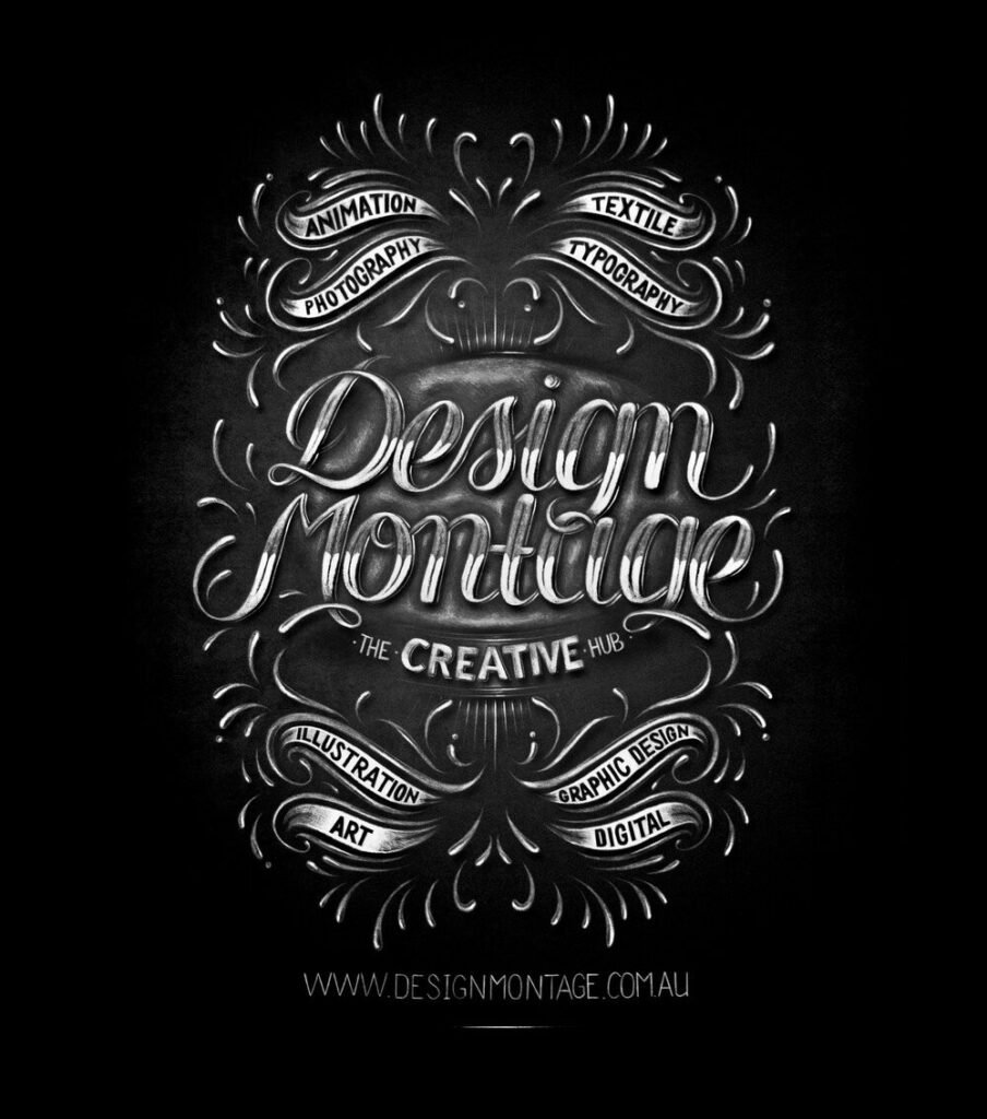 Typographie à la craie (2) — Aurelie Maron