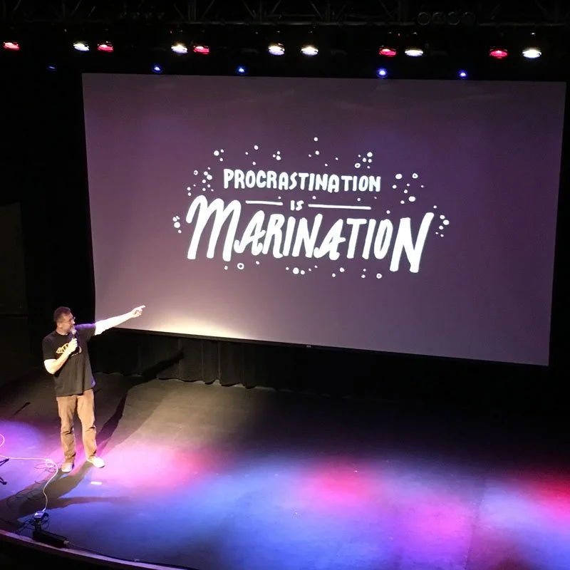 Anthony Banks sur scène – PechaKucha — Anthony Banks