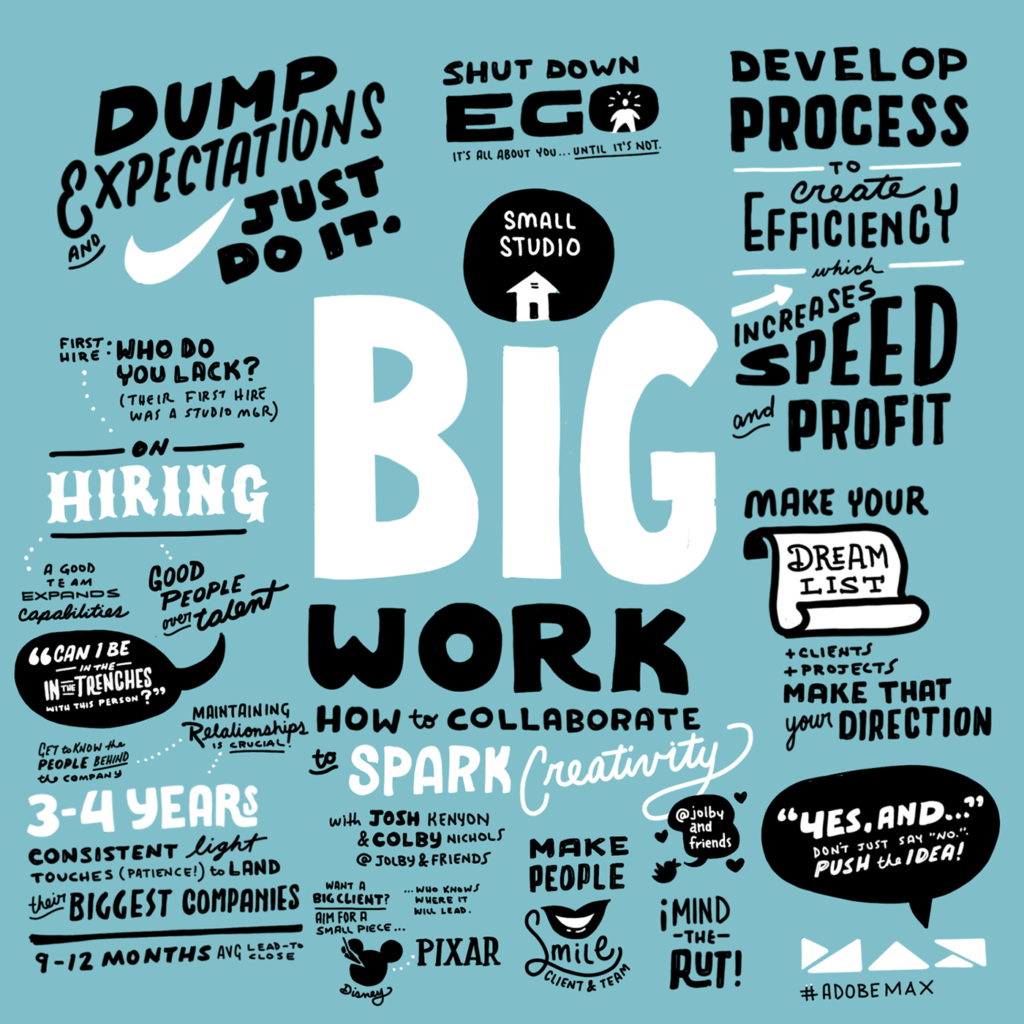 Big Work, Adobe MAX — Anthony Banks