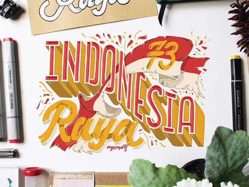 « Indonesia Raya 73 » — Aysa Putri