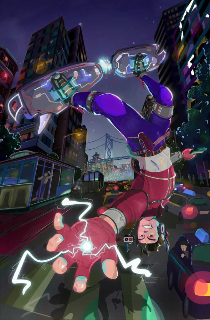 « Memory Hunter » – couverture de comic — Aysa Putri