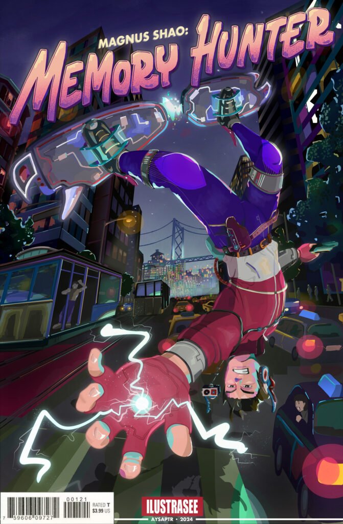 « Memory Hunter » – variante de couverture — Aysa Putri