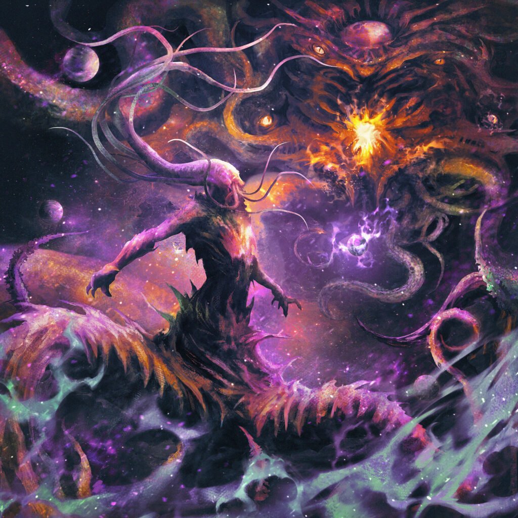 « Devoured by the Abyss (Azathoth and Nyarlathotep) » — Armaada Art