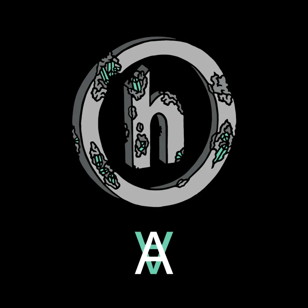 Hidden x Daniel Arsham – logo érodé — Austin Rossborough